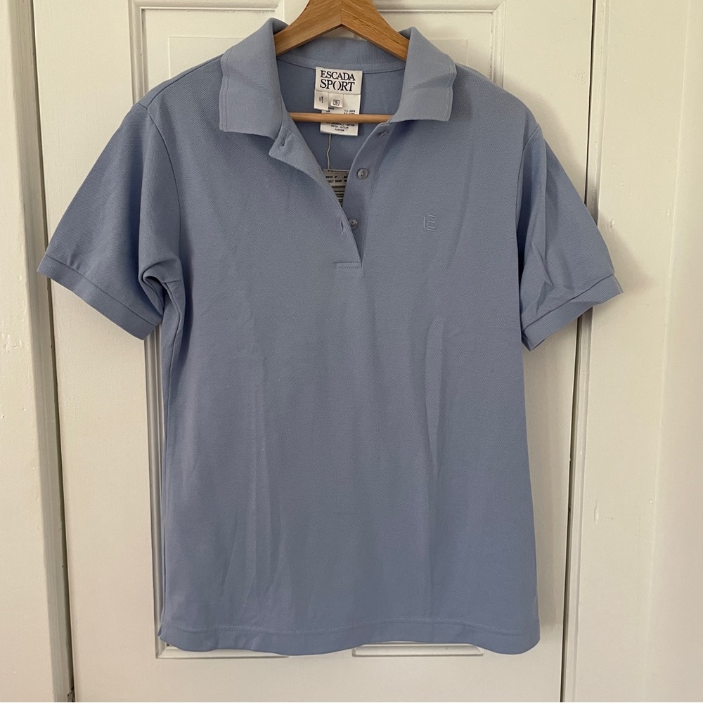 Escada Sport Light Blue Polo Shirt